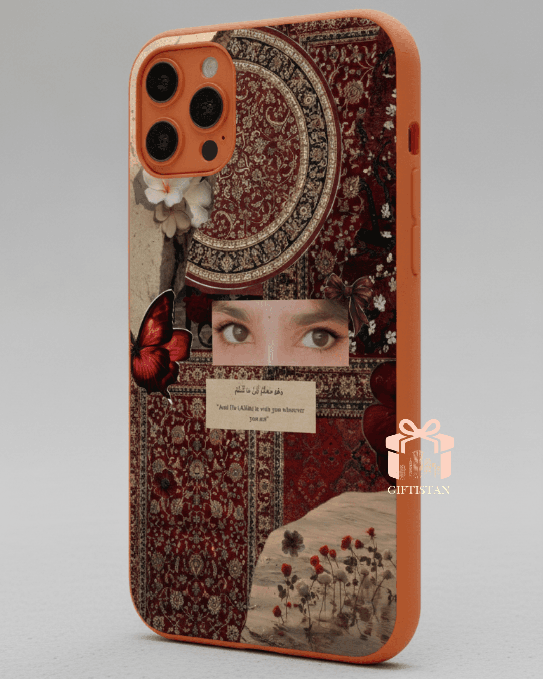 Personalized Pashmina Eyes Mobile Cover — mobile by Giftistan